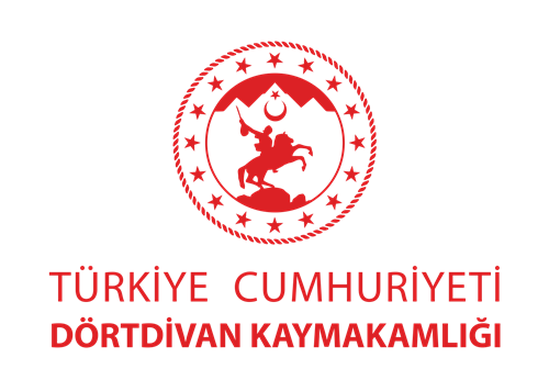 Dörtdivan Kaymakamlığı Kırmızı Logo